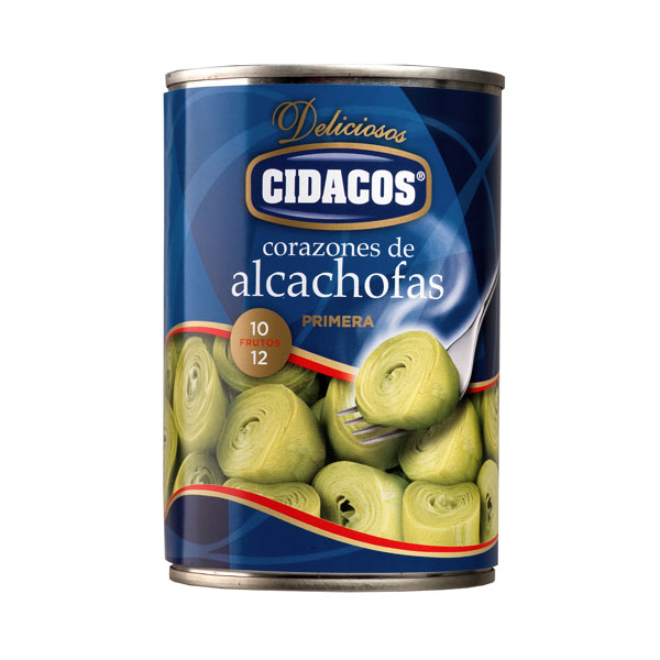 Alcachofas 10/12 Cil. 1/2 kg. 