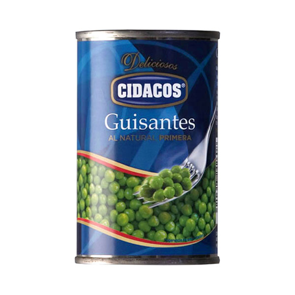 Peas. Can 1/4 kg. 