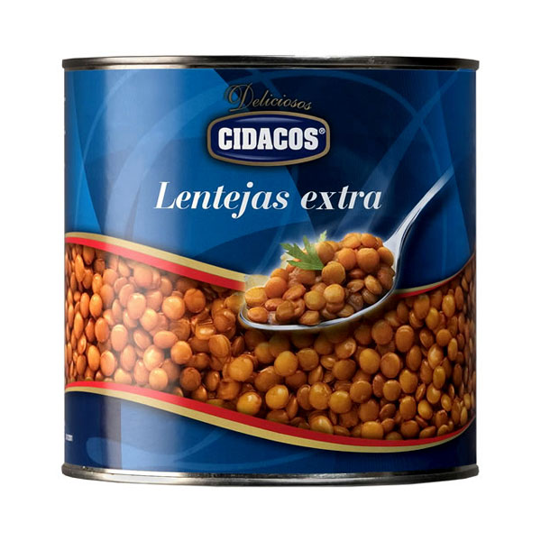 Lentils. Can 3 kg.