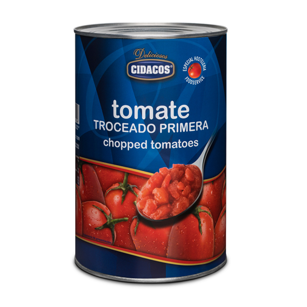 Chopped / diced tomatoes Can. 5 kg.
