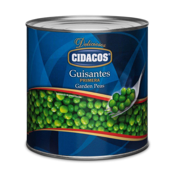 Peas. Can 3 kg. 