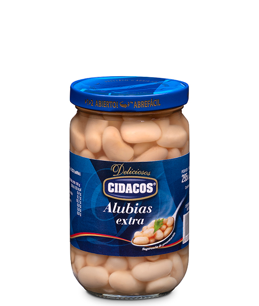 Alubias blancas Tarro 1/2 kg.