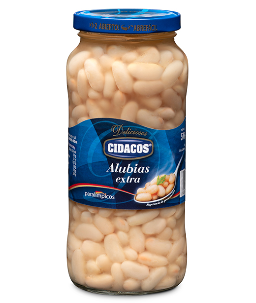 Alubias blancas Tarro 1 kg.