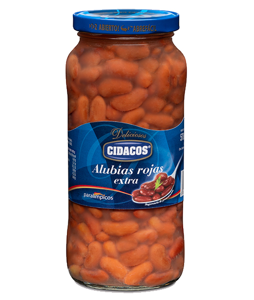 Alubias rojas Tarro 1 kg.