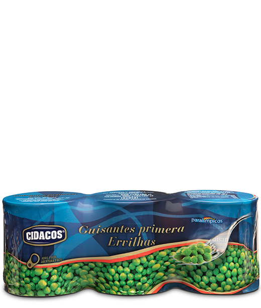 Guisante tripack 1/4 film