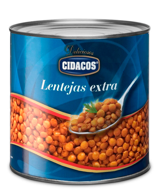 Lentejas Cil. 3 kg.