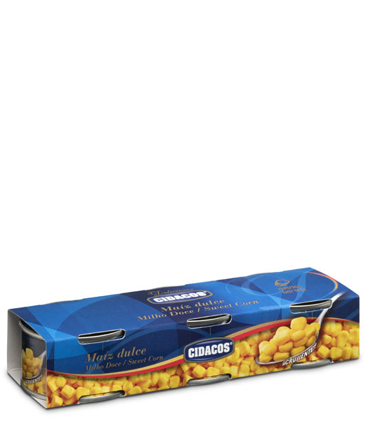 Maíz dulce Cil. 1/8 Pack 3