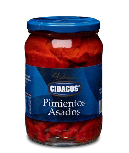 Pimientos asados agridulces Tarro. 680 g